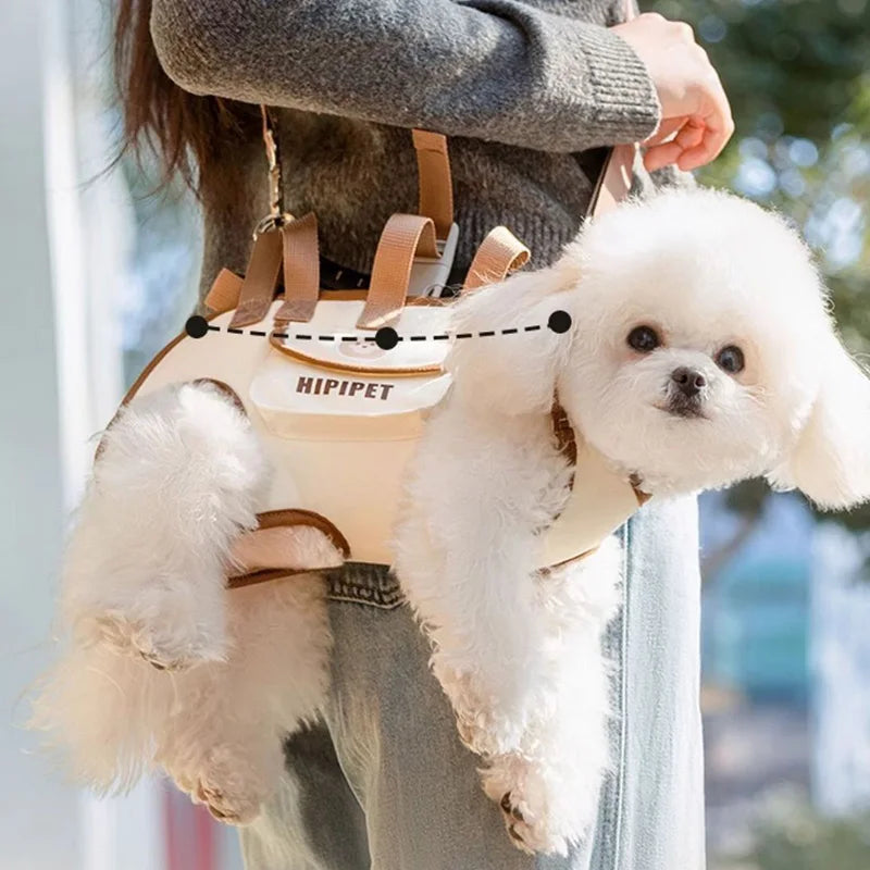 Ultimate Multi-Functional Traction Dog Bag - Portable, Breathable, and Easy to Clean for Senior or Injured Pets with Adjustable Strap
