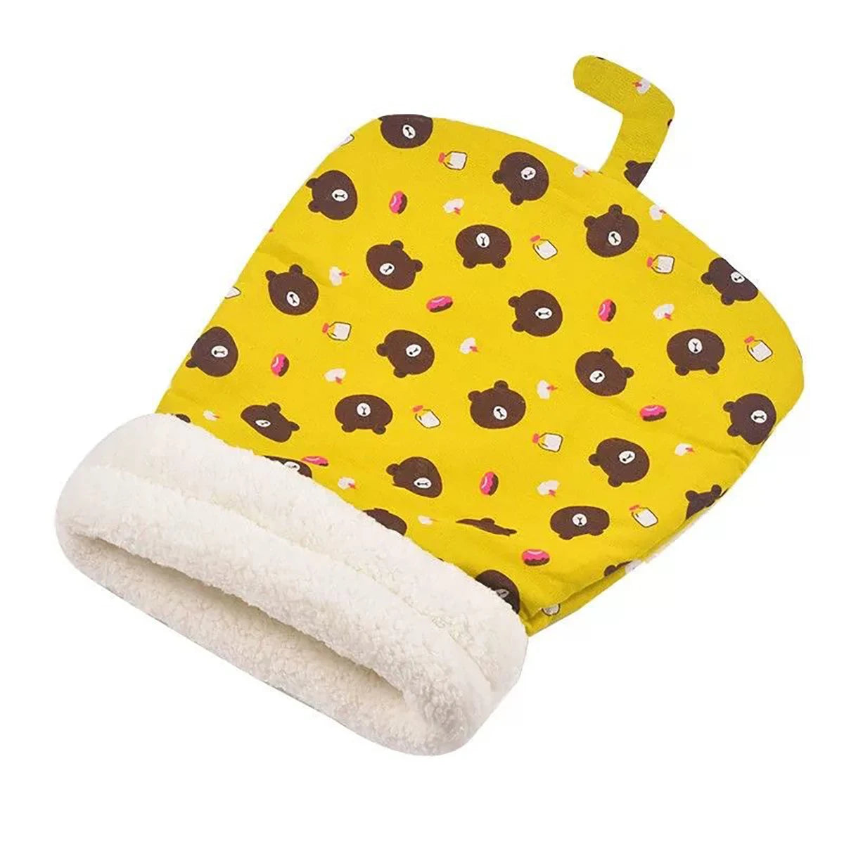 Cozy Cat Sleeping Bag - Soft, Fluffy & Warm Nest for Kittens and Puppies