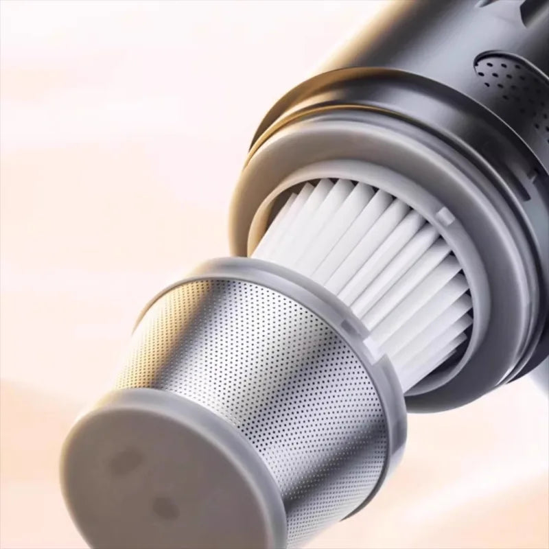 Ultimate Wireless Pet Hair Vacuum Cleaner - Dual Filter Dander Remover & Portable Fur Suction Brush for Cars