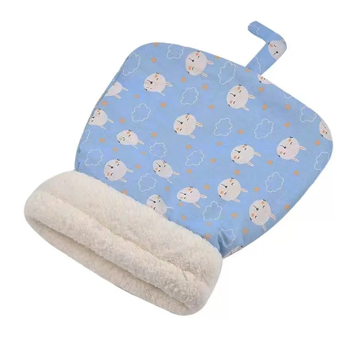Cozy Cat Sleeping Bag - Soft, Fluffy & Warm Nest for Kittens and Puppies