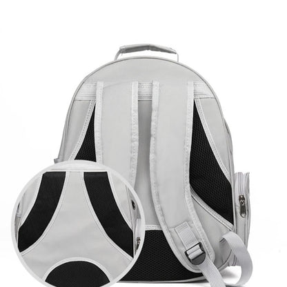 Pet Panoramic Space Capsule - Portable Transparent Outdoor Cat Backpack for Adventures