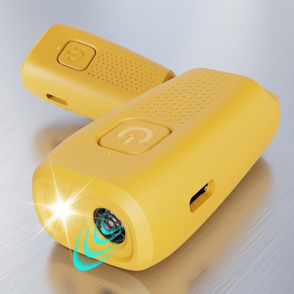 Ultimate Portable Ultrasonic Dog Repeller with LED Flashlight - USB Rechargeable Anti-Barking Solution