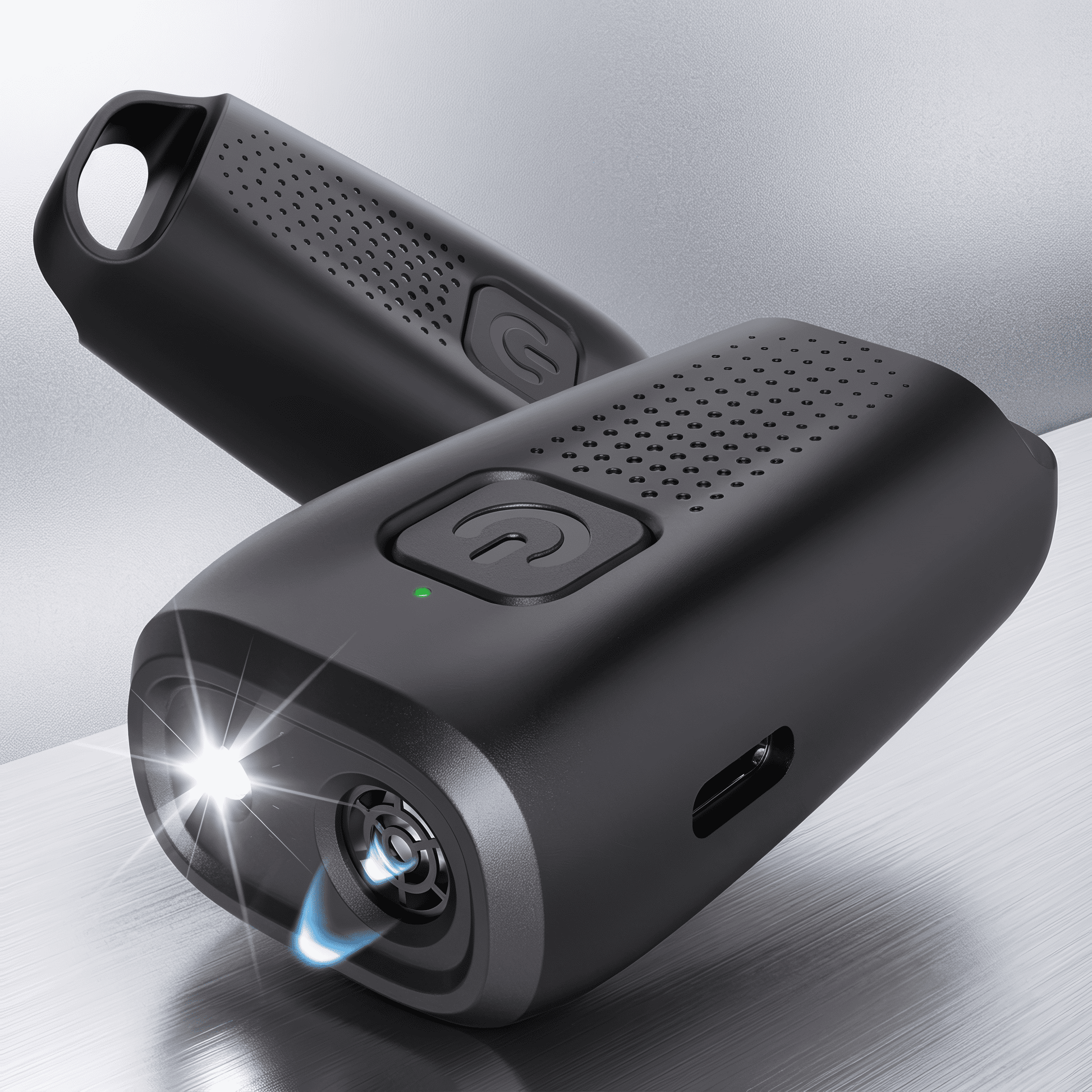 Ultimate Portable Ultrasonic Dog Repeller with LED Flashlight - USB Rechargeable Anti-Barking Solution