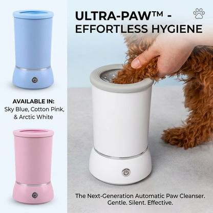 Automatic Portable Dog Paw Washer & Massager - USB Rechargeable Cleaner for Small to Medium Pets