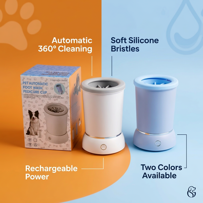 Revolutionary Electric Dog Foot Washing Cup - Effortless Paw Cleaning for Happy Pets!
