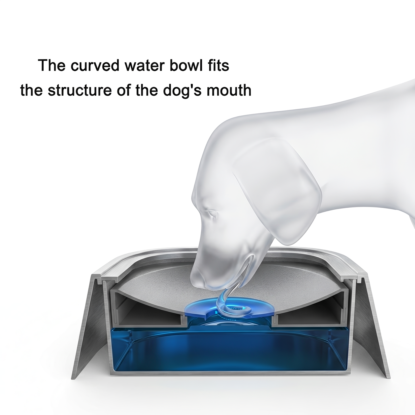 Anti-Overflow Pet Fountain: Slow-Feeding Water Dispenser for Cats and Dogs