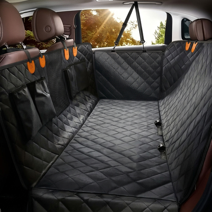 Ultimate Multifunctional Dog Seat Cover - Scratch Resistant, Advanced Waterproof Technology, Non-Slip Hammock Design, Perfect for All the Cars, Trunk, Trucks, Sedans, SUVs