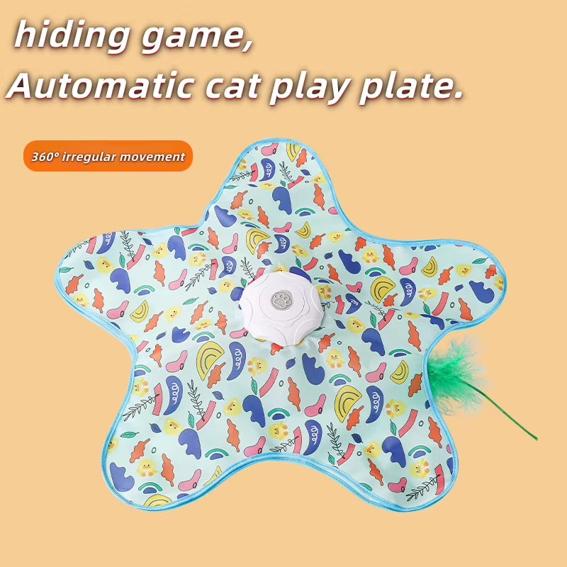 Interactive Electric Cat Turntable Toy - Ultimate Fun & Exercise for Your Feline Friend!