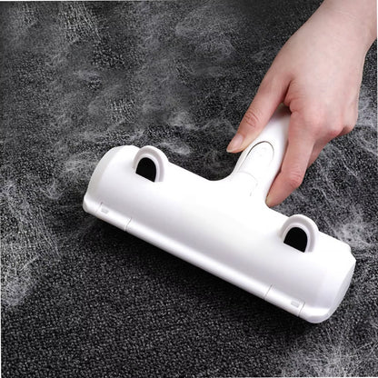 Effortless Pet Hair Removal Tool - Reusable Cat & Dog Hair Suction Brush