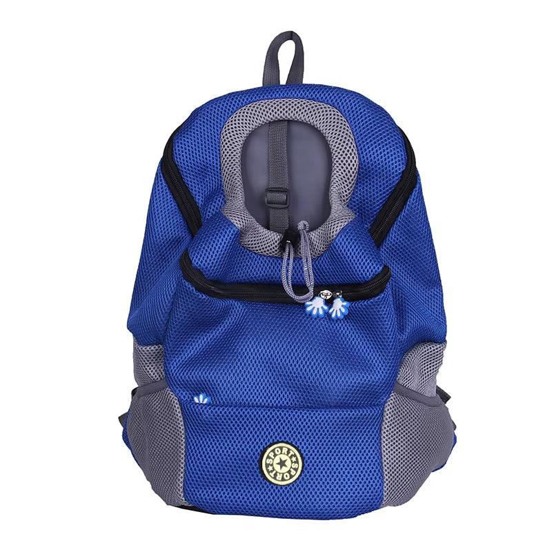 Ultimate Pet Backpack Carrier for Small Dogs & Cats - Comfortable, Ventilated Travel Solution with Secure Zipper Lock