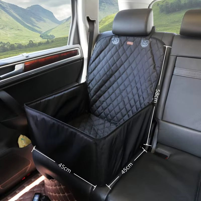 Ultimate Waterproof Dog Back Seat Extender & Hammock - Universal Car Travel Cover for Large Pets, Anti-Scratch Protection