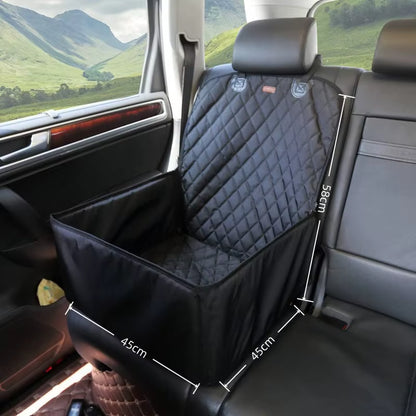 Ultimate Waterproof Dog Back Seat Extender & Hammock - Universal Car Travel Cover for Large Pets, Anti-Scratch Protection