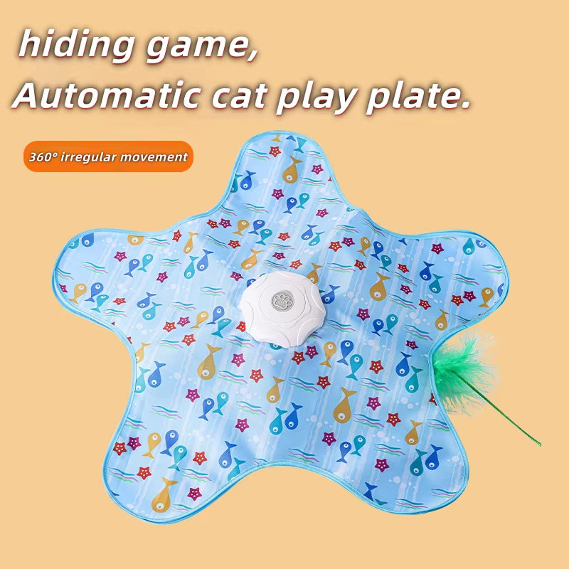 Interactive Electric Cat Turntable Toy - Ultimate Fun & Exercise for Your Feline Friend!