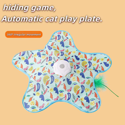 Interactive Electric Cat Turntable Toy - Ultimate Fun & Exercise for Your Feline Friend!