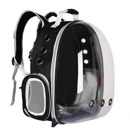 Pet Panoramic Space Capsule - Portable Transparent Outdoor Cat Backpack for Adventures