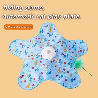 Interactive Electric Cat Turntable Toy - Ultimate Fun & Exercise for Your Feline Friend!