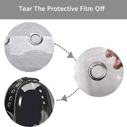 Pet Panoramic Space Capsule - Portable Transparent Outdoor Cat Backpack for Adventures