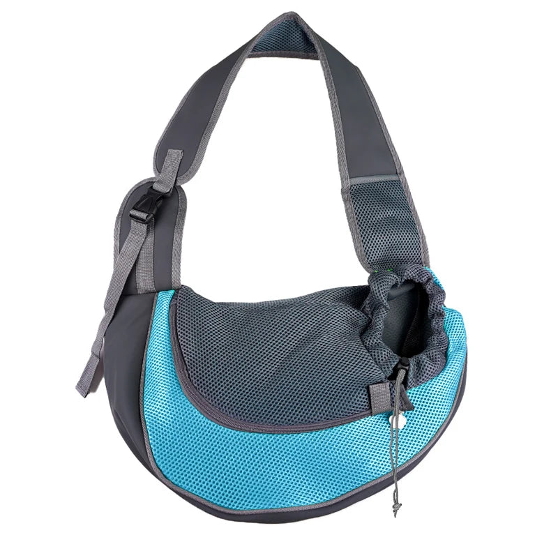 Comfortable Pet Carrier Backpack - Stylish Sling Bag for Cats & Dogs, Perfect for Travel & Outdoor Adventures