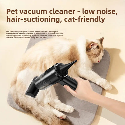 Revolutionary Wireless Pet Hair Vacuum Cleaner - Effortless Cat & Dog Hair Removal for Home & Bedding