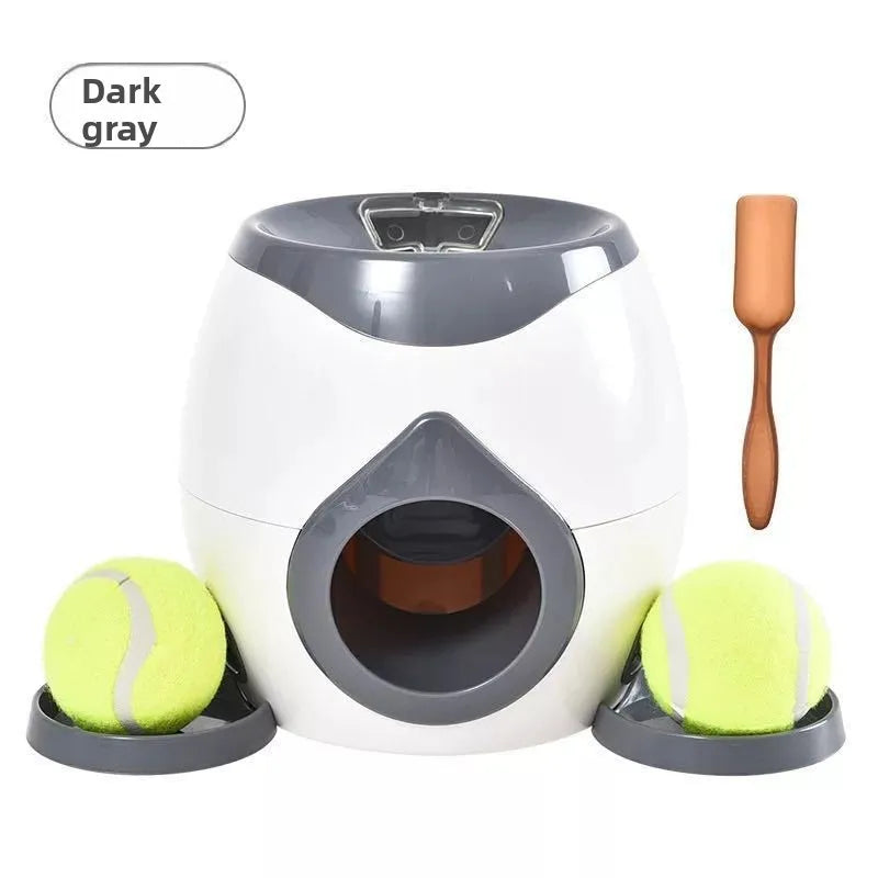Ball Machine Launcher for Dogs Mental Stimulation Interactive Training Dog Toys Indoor Outdoor Ball Thrower Machine Pet Toys