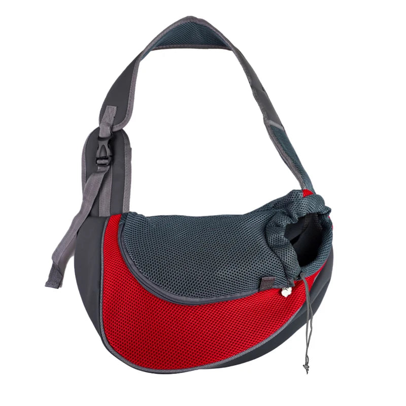 Comfortable Pet Carrier Backpack - Stylish Sling Bag for Cats & Dogs, Perfect for Travel & Outdoor Adventures