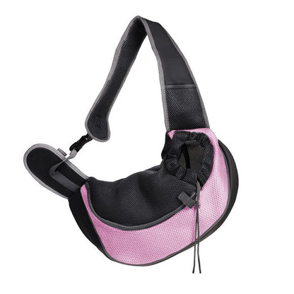 Comfortable Pet Carrier Backpack - Stylish Sling Bag for Cats & Dogs, Perfect for Travel & Outdoor Adventures