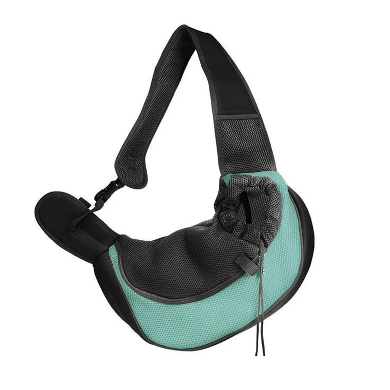 Comfortable Pet Carrier Backpack - Stylish Sling Bag for Cats & Dogs, Perfect for Travel & Outdoor Adventures