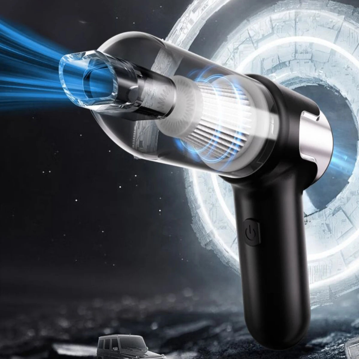 Powerful Multifunctional Cordless Handheld Vacuum - Your Pet Hair Remover or for Home & Auto
