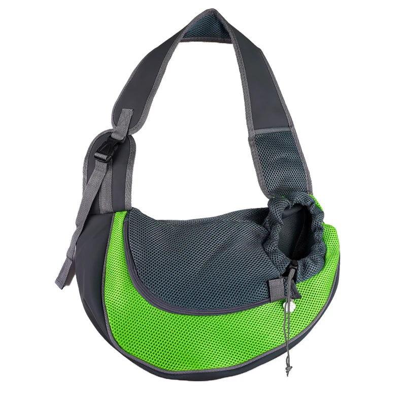 Comfortable Pet Carrier Backpack - Stylish Sling Bag for Cats & Dogs, Perfect for Travel & Outdoor Adventures