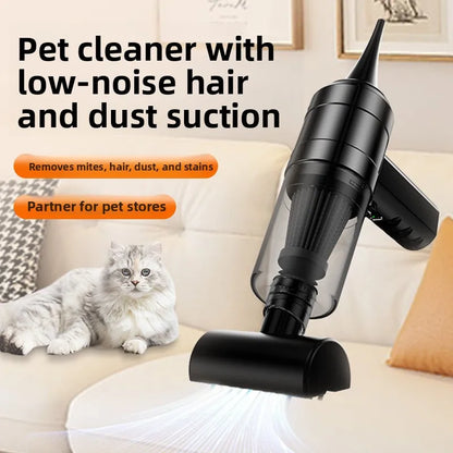 Revolutionary Wireless Pet Hair Vacuum Cleaner - Effortless Cat & Dog Hair Removal for Home & Bedding