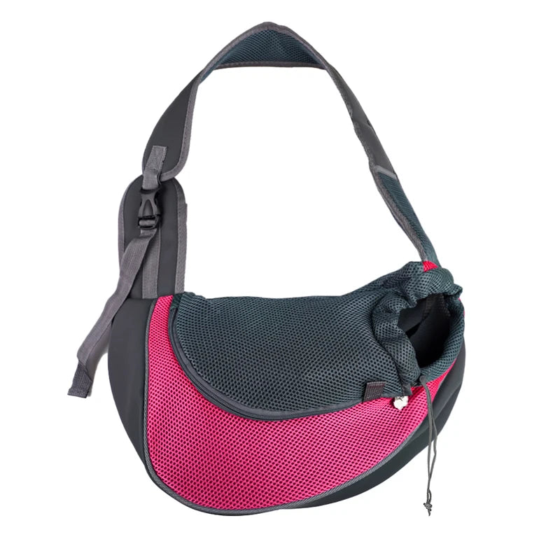 Comfortable Pet Carrier Backpack - Stylish Sling Bag for Cats & Dogs, Perfect for Travel & Outdoor Adventures
