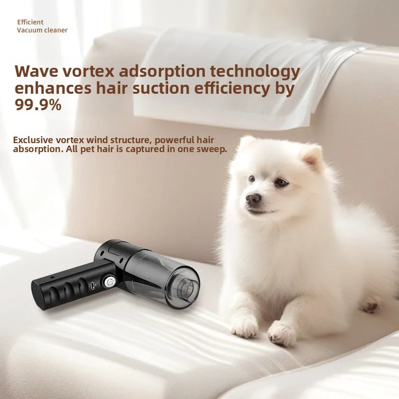 Revolutionary Wireless Pet Hair Vacuum Cleaner - Effortless Cat & Dog Hair Removal for Home & Bedding