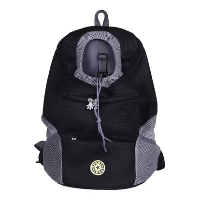 Ultimate Pet Backpack Carrier for Small Dogs & Cats - Comfortable, Ventilated Travel Solution with Secure Zipper Lock