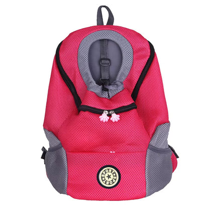 Ultimate Pet Backpack Carrier for Small Dogs & Cats - Comfortable, Ventilated Travel Solution with Secure Zipper Lock