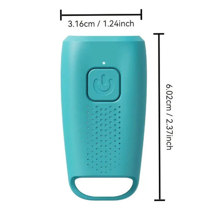 Portable Ultrasonic Dog Repeller with LED Flashlight and USB Rechargeable Anti-Barking Device