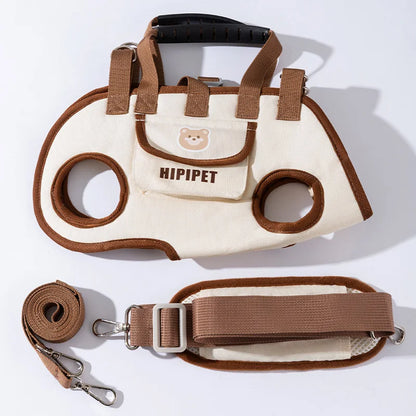 Ultimate Multi-Functional Traction Dog Bag - Portable, Breathable, and Easy to Clean for Senior or Injured Pets with Adjustable Strap