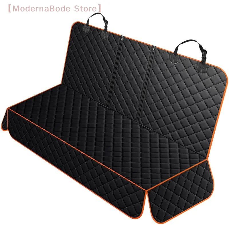 Ultimate Waterproof Pet Car Seat Cover - Durable & Portable Dog/Cat Cushion for Rear Seats