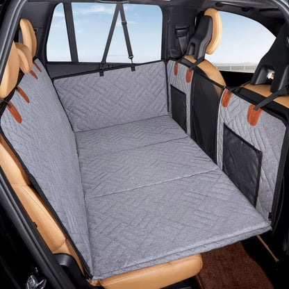 Ultimate Waterproof Dog Back Seat Extender & Hammock - Universal Car Travel Cover for Large Pets, Anti-Scratch Protection